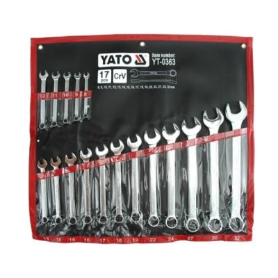 2. Kombinationsschlüssel 8-32 17-teilig YT-0363 YATO