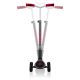 23. Globber Master Prime 3-Rad-Scooter / Schwarz - New Red 664-102