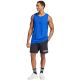 7. adidas Essentials Tanktop für Herren mit kleinem Logo, blau, JE8978