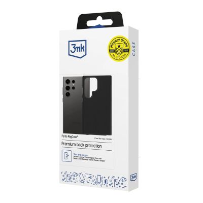 11. 3mk Fortis MagCase für Samsung Galaxy S24 Ultra - schwarz