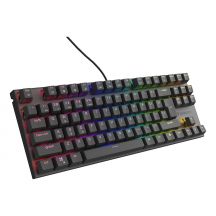 GENESIS Thor 303 TKL Gaming-Tastatur, USB, QWERTY, US-Englisch, Schwarz