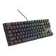 GENESIS Thor 303 TKL Gaming-Tastatur, USB, QWERTY, US-Englisch, Schwarz