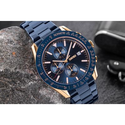 5. Herrenuhr Skmei 9253RGBU + Box