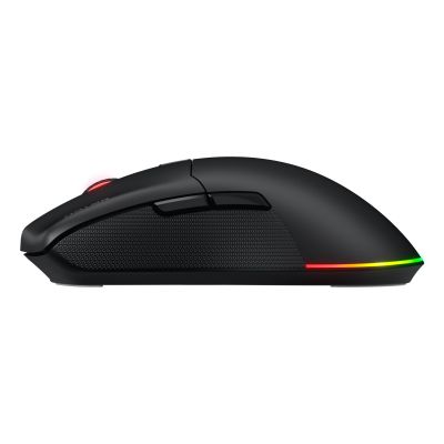 4. HATOR Pulsar 3 Kabellose Gaming-Maus, beidhändig bedienbar, Funkfernbedienung + Bluetooth + USB Typ-C, optisch, 12000 DPI