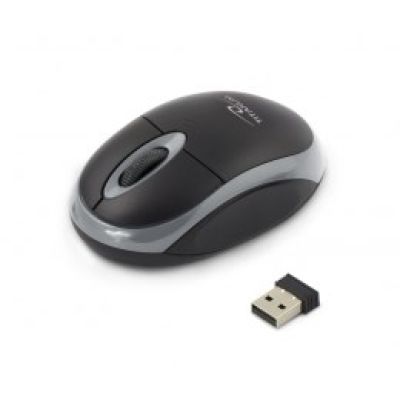 TITANUM Vulture 3D TM116E Computermaus (optisch; 1000 DPI; schwarz, grau)