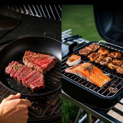 11. Meatmeet S Pro Küchenthermometer mit Bluetooth-App für Grill, Backofen, Smoker – Grau