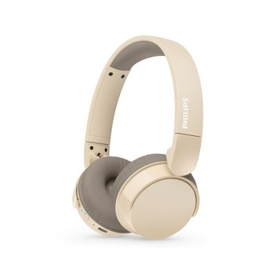 Philips TAH3209BG/00 Kopfhörer/Headset Kabelloses Kopfbügel-Headset Anrufe/Musik Bluetooth Beige