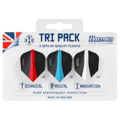 3. Harrows TRI PACK Retina 3x3 Stifte