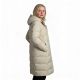 13. CMP Damen Lange Winterjacke Isolierter Wasserdichter Mantel Beige (34K0096/A238)