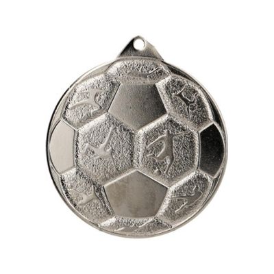 6. STEEL MEDAILLE FOOTBALL FI 50 MMC8850/S - SILBER