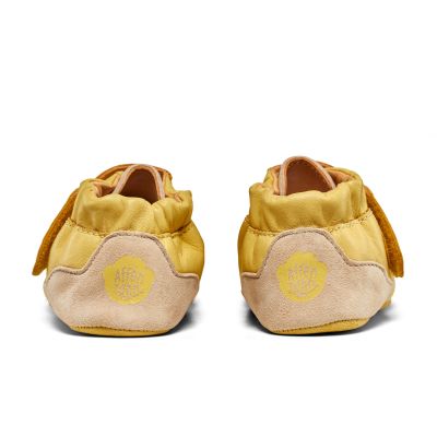 6. Affenzahn Crawly Giraffe Leder-Kriechschuhe (01257-60097)