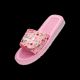 3. Kubota Flip-Flops mit Klettverschluss, mehrfarbig, floral, rosa K25SS-100-001-28-1