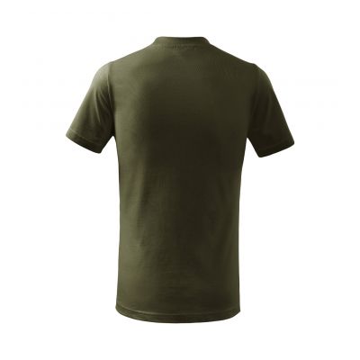 3. Malfini Basic Jr MLI-13869 Militär-T-Shirt