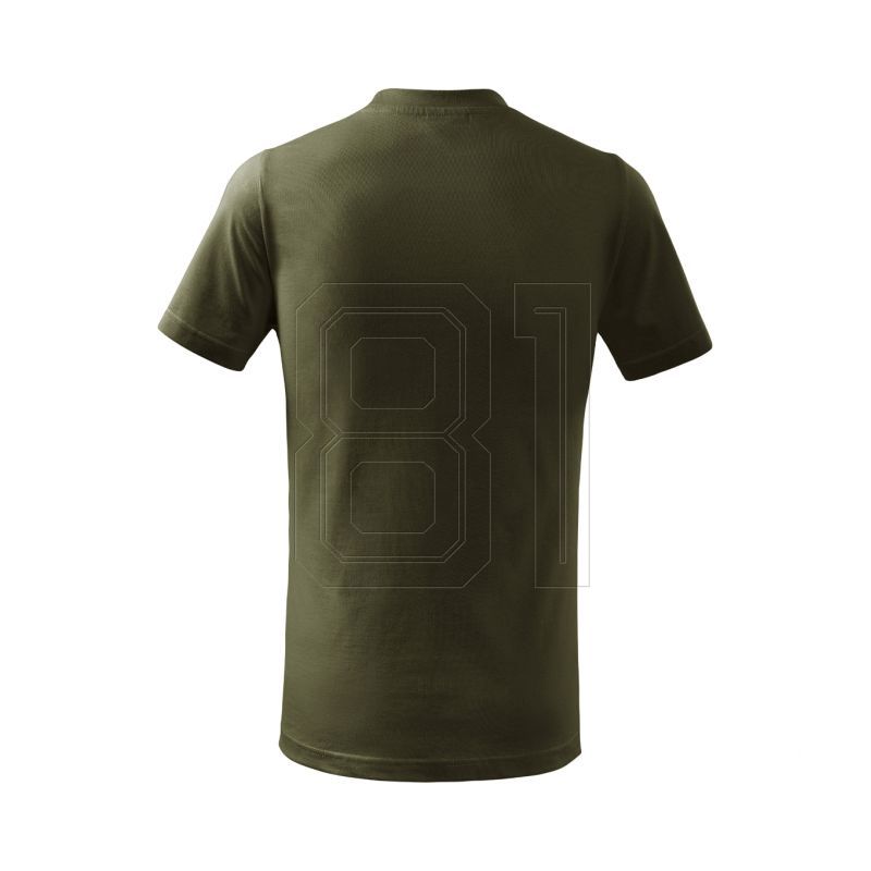 3. Malfini Basic Jr MLI-13869 Militär-T-Shirt