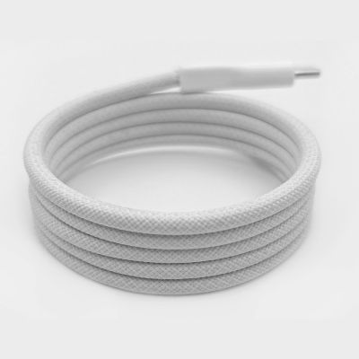 6. Puro Magnetic USB-C – USB-C-Kabel 60 W USB 3.2 (20 Gbit/s) 1 m magnetisch – Weiß