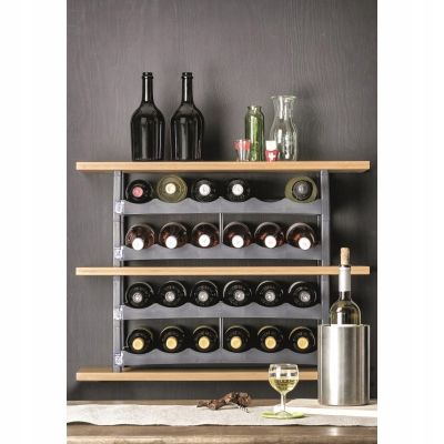 5. ROTHO VARIO Weinregal anthrazit