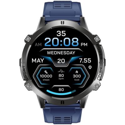 5. Smartwatch Gravity Schwarzes Armband + Armband GT42-2
