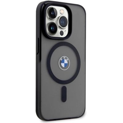 4. BMW IML Signature MagSafe Case für iPhone 15 Pro – Schwarz