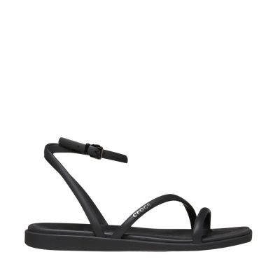 Crocs Miami Sandalen mit Knöchelriemen für Damen, Schwarz, 212256 001