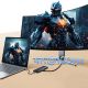 12. Baseus Metal Gleam II 10in1 HDMI USB-A USB-C RJ45 SD/TF Hub - Grau