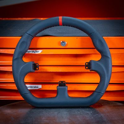 2. Asetek SimSports GT – Lenkradkranz – Geschlossenes D, Schwarz