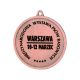 7. Bronzemedaille aus Stahl, dritter Platz, mit Lasergravur – RMI