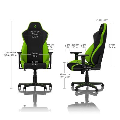 3. Nitro Concepts S300 Gepolsterter Sitz Gepolsterte Rückenlehne