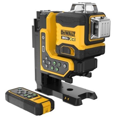 5. Dewalt DCLE34035B 18V XR 3x360 Akku-Laser-Nivelliergerät mit Fernbedienung