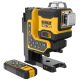 5. Dewalt DCLE34035B 18V XR 3x360 Akku-Laser-Nivelliergerät mit Fernbedienung