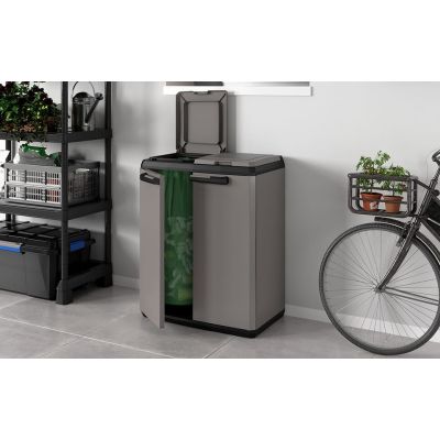 3. Keter Split Basic 220 l Rechteckiger Kunststoff Grau