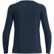 Odlo MERINO 200 BL TOP Herren-Thermoshirt mit Rundhalsausschnitt und langen Ärmeln, marineblau, Größe L