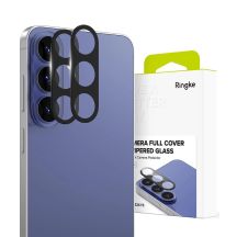 Ringke Kamera-Vollschutzfolie aus gehärtetem Glas (2er-Pack) für Samsung Galaxy S26 FE – Schwarz