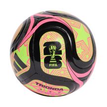 adidas World Cup 26 Trionda Club Fußball Schwarz, Pink und Grün JD8053