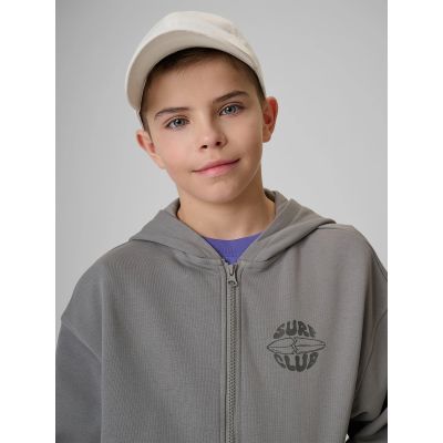 4. Locker geschnittener Kapuzenpullover für Jungen, Größe 4F 4FJRSS26TSWSM2934-25S