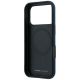 7. BMW M Tire Track Metal Logo MagSafe Hülle für iPhone 18 Pro Max / 17 Pro Max - Blau