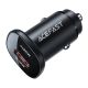 12. Acefast Autoladegerät 38W USB Typ C / USB, PPS, Power Delivery, Quick Charge 3.0, AFC, FCP schwarz (B1 schwarz)