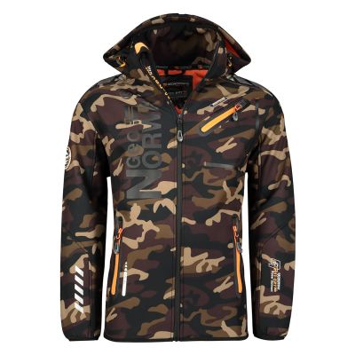 Geographical Norway Royaute M Softshelljacke WU1057H-GN-KAKI-ORANGE