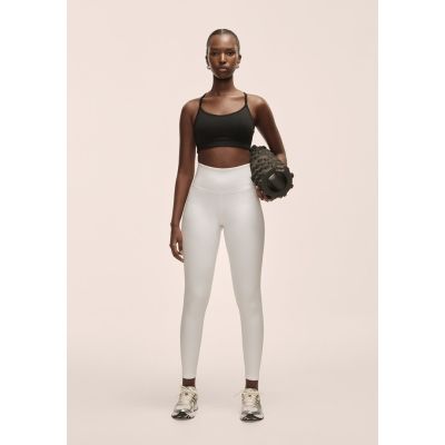 Casall Grace Leggings mit hohem Bund, Damen, Weiß - Größe M