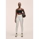 Casall Grace Leggings mit hohem Bund, Damen, Weiß - Größe M