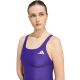 4. adidas Damen-Badeanzug mit V-Ausschnitt am Rücken, lila, KS2951