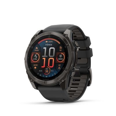 19. Garmin Fenix 8 51 mm schwarze Uhr