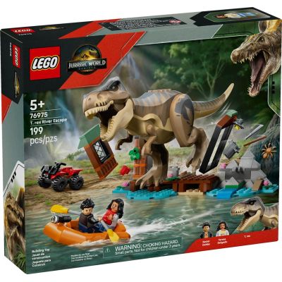 LEGO Jurassic World 76975 T. rex Flussflucht