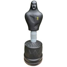 Freistehende verstellbare Schaufensterpuppe MASTERS BOX-MAN-1 schwarz