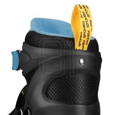 6. Spokey Quattro 4IN1 SPK-943434 Inlineskates Größe 38-41 BK/DBL