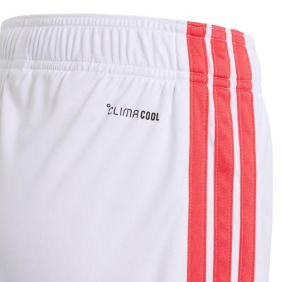 3. adidas Tiro 26 League Kindershorts weiß und rot KR0364