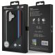 8. BMW M Meshed Tricolor Stripes MagSafe Case für iPhone 16 - Schwarz