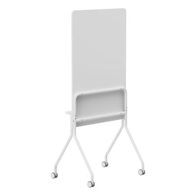 15. ERGO OFFICE Mobile Whiteboard-Tafel, vertikal, weiß, einseitig, mit Ablage, Tafelabmessungen 1190 x 790 mm ER-3