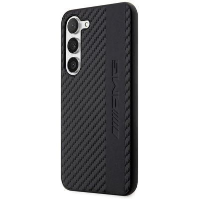 2. AMG AMHCS23SBLSCA S23 S911 schwarz/schwarz Hardcase Carbon Stripe&Embossed