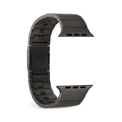 Puro TITAN Edelstahl Apple Watch Armband 42/44/45/49mm - Schwarz