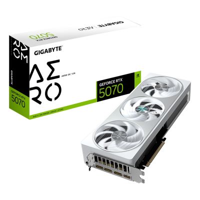 14. Gigabyte GeForce RTX 5070 AERO OC 12GB Grafikkarte